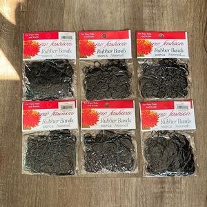 1800 rubber bands for hair braids and ponytails for adults boys girls